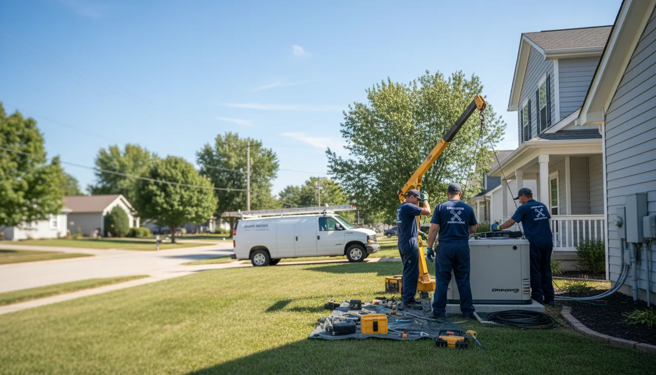 Generator Installation in Somonauk, IL near me